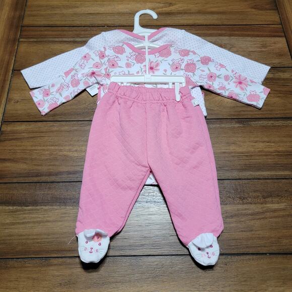 3 Pc Duck Duck Goose Shirt, Pants & Body Suit -Size 3-6M NWT - Picture 5 of 9